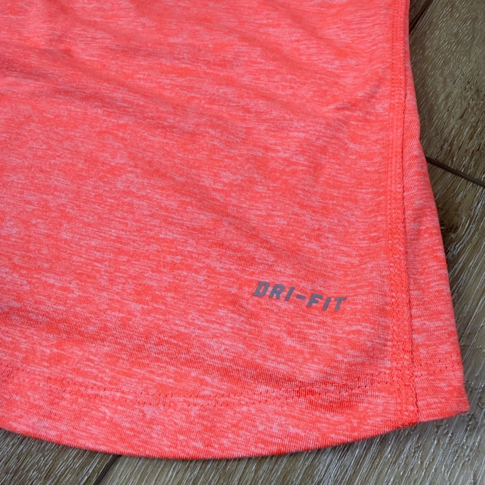 Nike Dri-Fit Quarter Zip Women's Heathered Orange Size Medium - Picture 10 of 11